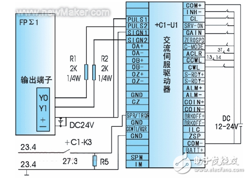 伺服电机编码器原理（伺服电机编码器几根线以及接线图）